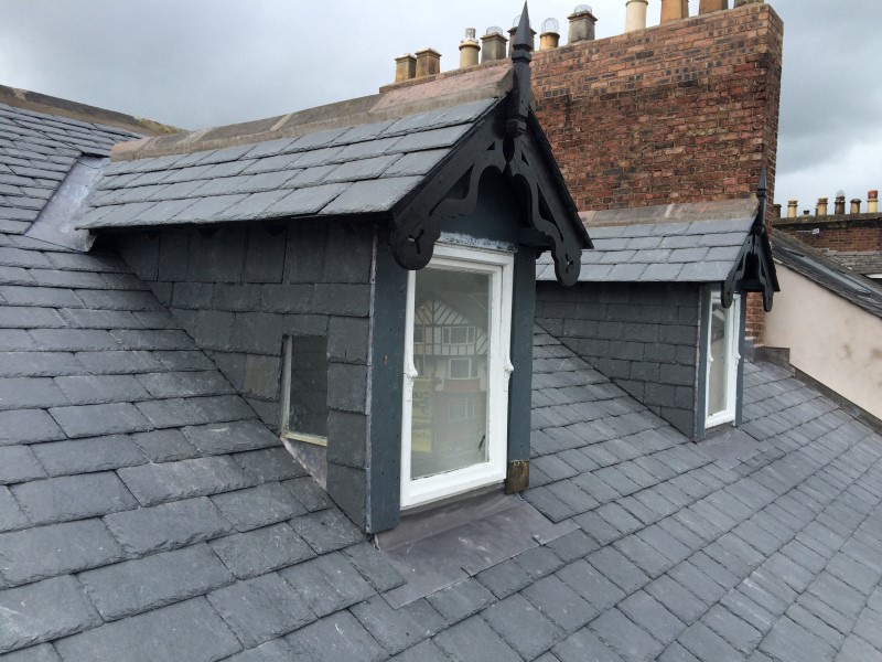 repairs and new installations of slate roofing in york